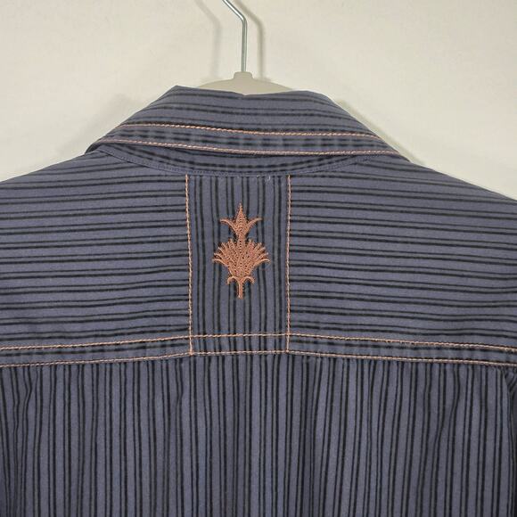 Pronto Uomo BLUE Men's Shirt. Size Medium. - Picture 7 of 16